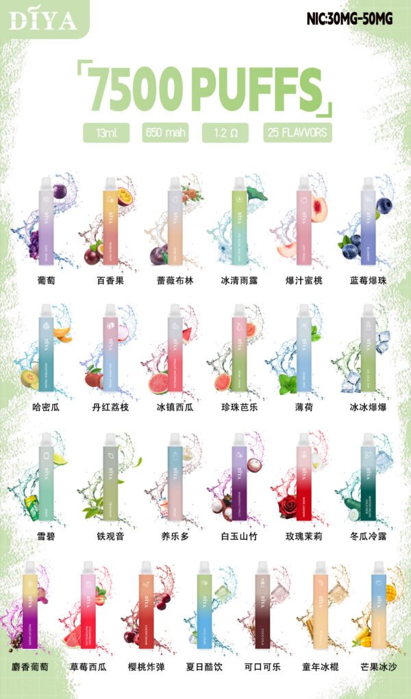 DIYA叮啞拋棄7500口✨水果味還原度極高💖 CP值拉滿🔥店長推薦